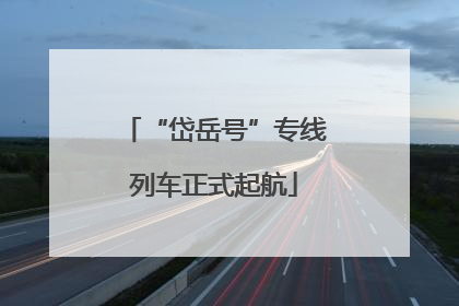 “岱岳号”专线列车正式起航