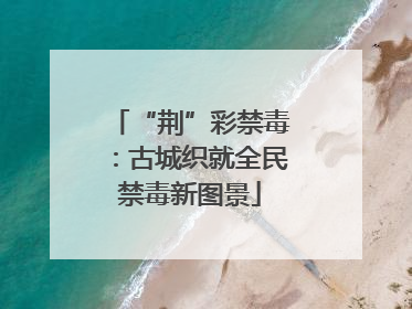 “荆”彩禁毒：古城织就全民禁毒新图景