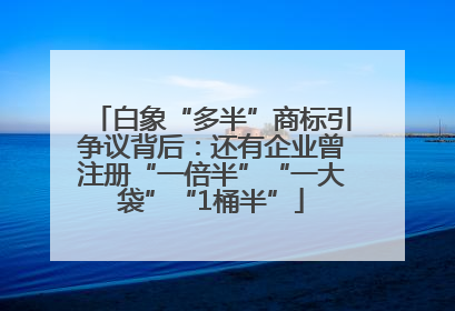 白象“多半”商标引争议背后：还有企业曾注册“一倍半”“一大袋”“1桶半”