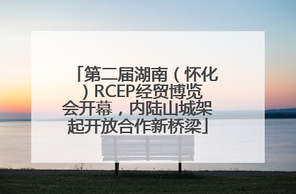 第二届湖南（怀化）RCEP经贸博览会开幕，内陆山城架起开放合作新桥梁