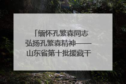 缅怀孔繁森同志 弘扬孔繁森精神——山东省第十批援藏干部人才清明节前到岗巴县开展党性教育