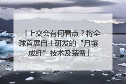 上交会有何看点？将全球首展自主研发的“月壤成纤”技术及装备