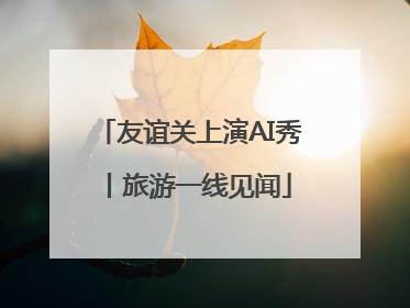 友谊关上演AI秀丨旅游一线见闻
