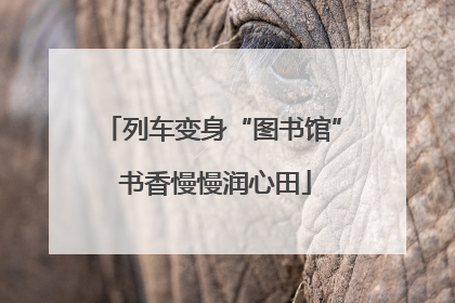 列车变身“图书馆” 书香慢慢润心田