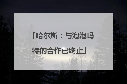 哈尔斯：与泡泡玛特的合作已终止