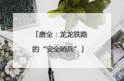 唐全：龙龙铁路的“安全哨兵”