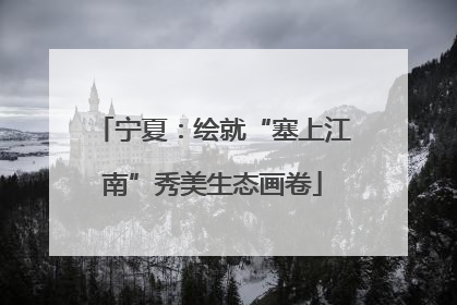 宁夏：绘就“塞上江南”秀美生态画卷