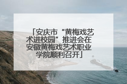 安庆市“黄梅戏艺术进校园”推进会在安徽黄梅戏艺术职业学院顺利召开