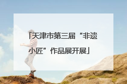 天津市第三届“非遗小匠”作品展开展