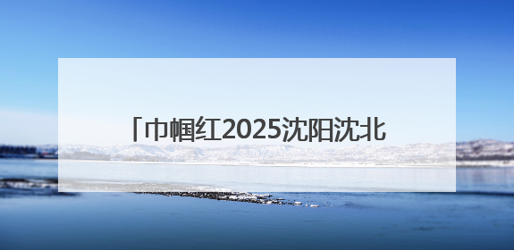 巾帼红2025沈阳沈北蒲河女子半程马拉松举行