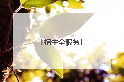 招生全服务