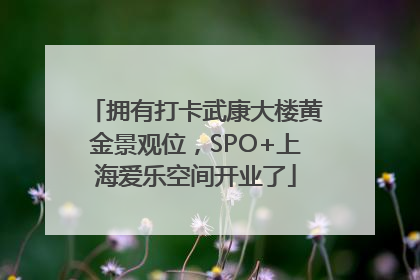 拥有打卡武康大楼黄金景观位，SPO+上海爱乐空间开业了