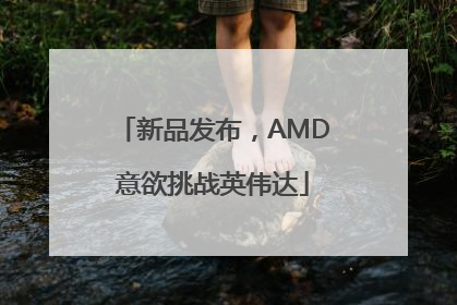 新品发布，AMD意欲挑战英伟达