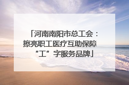 河南南阳市总工会：擦亮职工医疗互助保障“工”字服务品牌
