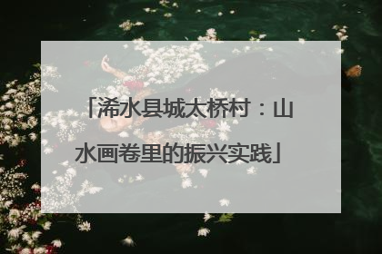 浠水县城太桥村：山水画卷里的振兴实践