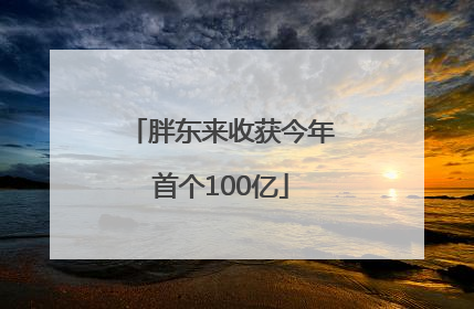 胖东来收获今年首个100亿