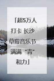 超5万人打卡 长沙草莓音乐节满满“青”和力