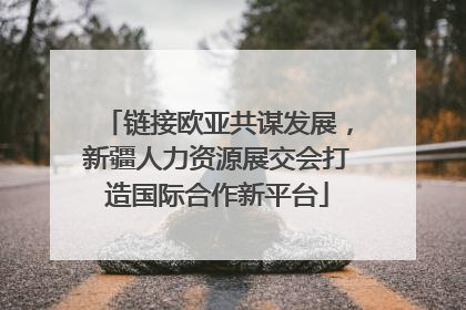 链接欧亚共谋发展，新疆人力资源展交会打造国际合作新平台