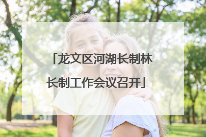 龙文区河湖长制林长制工作会议召开