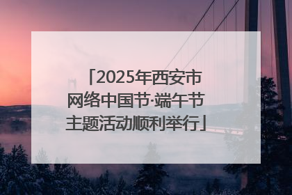 2025年西安市网络中国节·端午节主题活动顺利举行